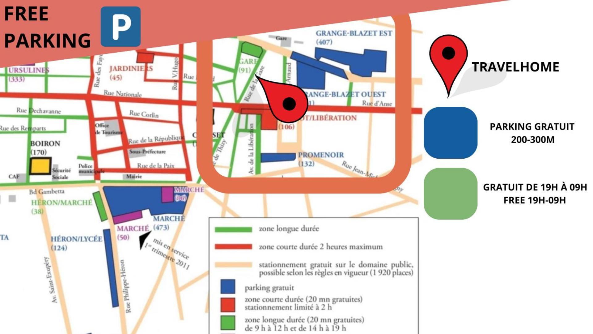 L Original - Travelhome - Free Wifi - 6 Travelers Villefranche-sur-Saône 외부 사진
